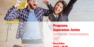 Inscrições abertas para o Programa de Bolsas Santander