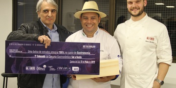 Rodrigo Barros é campeão do concurso Uniftec e Sal a Gosto 8 anos!