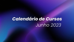 Calendário de Cursos Junho 2023