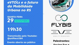 Palestra “Inovação Disruptiva: eVTOLs e o futuro da Mobilidade Urbana no RS”